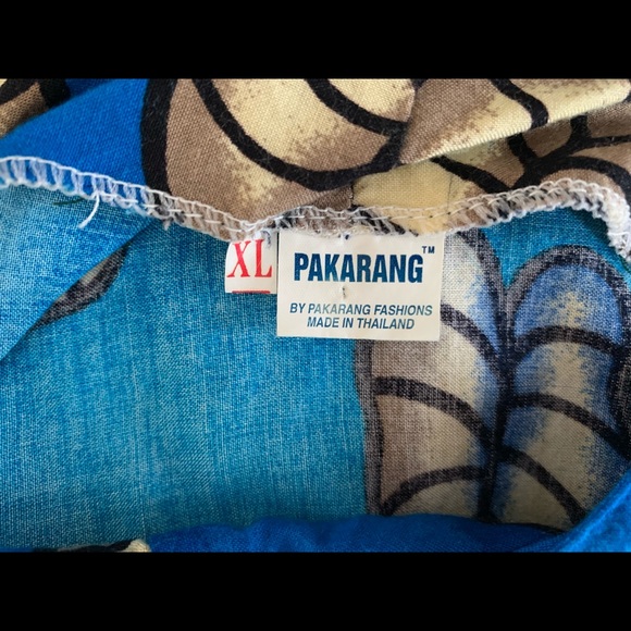 Comfy cobalt blue rayon summer dress with tassels finish beach dress cover-up XL - Picture 7 of 9